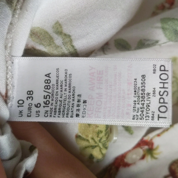 Topshop "Fruit" shirt - Size 38 - Picture 4 of 4